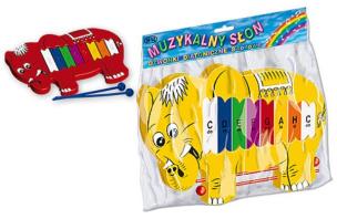 Opakowanie MUZYKALNY SŁOŃ 8-TONÓW 1 SZTUKA