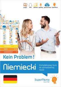 Niemiecki Kein Problem! Kompleksowy kurs B1-C1 do samodzielnej nauki (poziom podstawowy, średni. Autor: Trambacz Waldemar. Multiszop.pl Okładka książki Niemiecki Kein Problem! Kompleksowy kurs B1-C1 do samodzielnej nauki (poziom podstawowy, średni