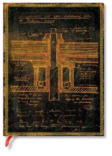 Opakowanie Notes Flexis Tesla,Sketch of a Turbine Ultra Lined