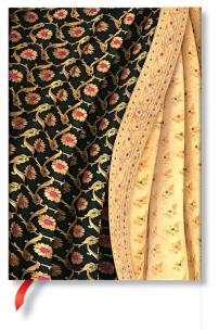 Opakowanie Notes Varanasi Silks and Saris Siyah Midi Lined