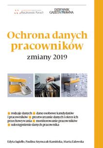 Okładka książki Ochrona danych pracowników