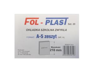 Opakowanie Okładka na zeszyt A5 NR 14 (20szt)