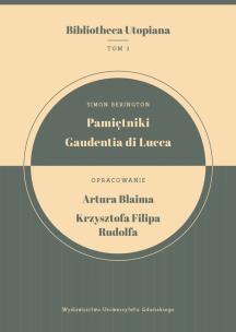 Okładka książki Pamiętniki Gaudentia di Lucca