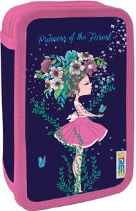 Opakowanie Piórnik trzysuwakowy z wyposażeniem PRINCESS Street