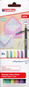 Opakowanie Pisaki pastelowe 6 kolorów