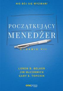 Okładka książki POCZĄTKUJĄCY MENEDŻER WYD. 7