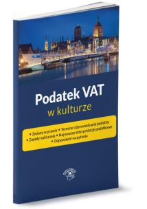 Okładka książki Podatek VAT w kulturze