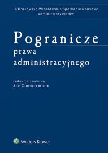 Okładka książki Pogranicze prawa administracyjnego