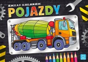 Okładka książki POJAZDY ŚWIAT KOLORÓW