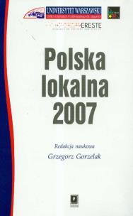 Okładka książki Polska lokalna 2007