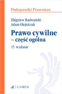 Okładka książki Prawo cywilne - część ogólna w15