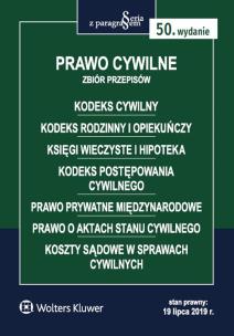 Okładka książki Prawo cywilne. Zbiór przepisów