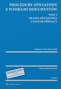 Okładka książki Procedury oświatowe z wzorami dokum.Tom 1 w.2