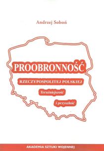 Okładka książki Proobronność Rzeczypospolitej Polskiej