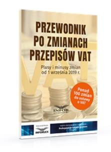 Opakowanie Przewodnik po zmianach przepisów VAT