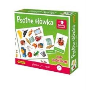 Psotne słówka - Głoska R - Rerki. Wydawca: Adamigo. Multiszop.pl Opakowanie Psotne słówka - Głoska R - Rerki