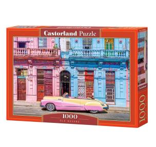 Puzzle 1000 Old Havana CASTOR. Wydawca: Castorland. Multiszop.pl Opakowanie Puzzle 1000 Old Havana CASTOR