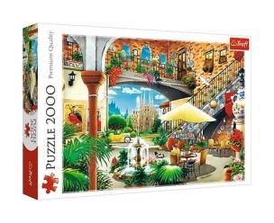 Opakowanie Puzzle 2000 Widok na Barcelonę TREFL