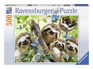 Opakowanie Puzzle Leniwcowe selfie 500