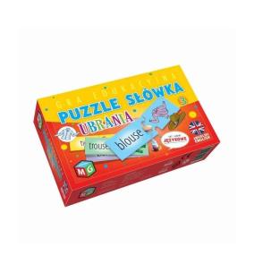 Opakowanie Puzzle słówka 3 Ubrania