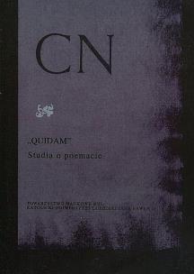 Opakowanie Quidam Studia o poemacie