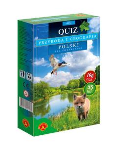 Okładka książki Quiz Przyroda i Geografia Polski. Mini ALEX
