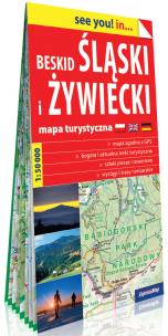 Okładka książki See you in...Beskid Śląski i Żywiecki mapa w.2019