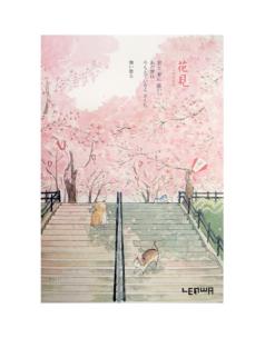 Opakowanie Szkicownik A5/120K Koty na schodach