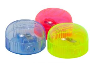 Opakowanie Temperówka z pojemnikiem fluorescencyjna(12szt)KUM