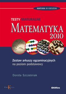 Okładka książki Testy maturalne - matematyka DIFIN