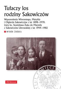Okładka książki Tułaczy los rodziny Sakowiczów