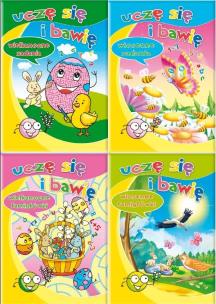 Okładka książki Uczę się i bawię Wielkanoc/Wiosna (10szt) MIX