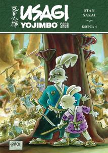 Okładka książki Usagi Yojimbo Saga. Księga 4