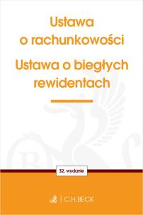 Okładka książki Ustawa o rachunkowości oraz ustawa o biegłych rewidentach