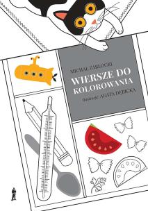 Okładka książki Wiersze do kolorowania