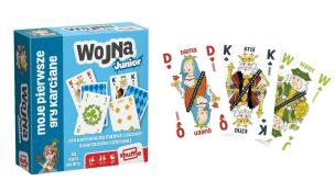 Wojna Junior CARTAMUNDI. Wydawca: Cartamundi. Multiszop.pl Opakowanie Wojna Junior CARTAMUNDI