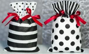 Opakowanie Worek Grochy i Paski 30x45cm (5szt) PAKADO