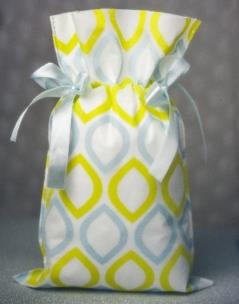 Opakowanie Worek Żółte i Szare Romby 20x30cm (5szt) PAKADO