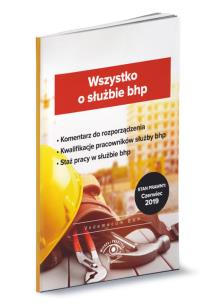 Okładka książki Wszystko o służbie bhp