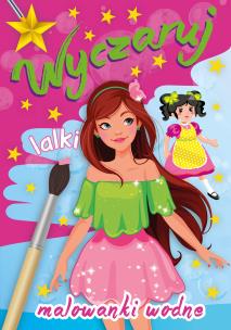 Okładka książki Wyczaruj lalki Malowanki wodne