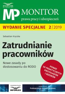 Okładka książki Zatrudnianie pracowników Nowe zasady po dostosowaniu RODO