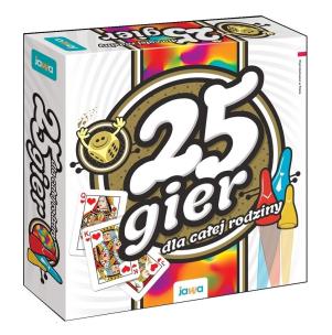 Opakowanie 25 Gier dla całej rodziny JAWA