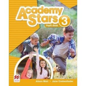 Okładka książki Academy Stars 3 PB + kod online MACMILLAN