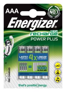 Opakowanie AKUMULATOR ENERGIZER POWER PLUS AAA 4 SZT