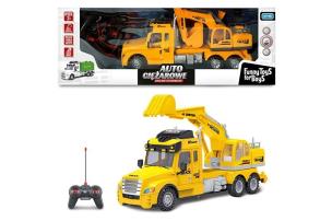 Opakowanie Auto ciężarowe na radio Koparka