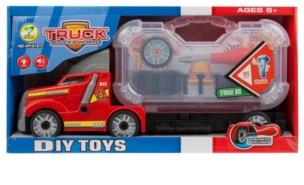 Opakowanie Auto ciężarowe światło i dźwięk + akcesoria