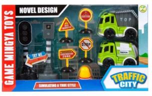 Opakowanie Auto ciężarowe światło i dźwięk + akcesoria