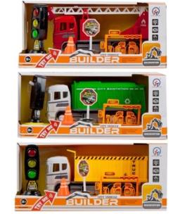 Opakowanie Auto ciężarowe światło i dźwięk + akcesoria