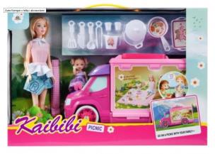 Opakowanie Auto kamper z lalką i akcesoriami