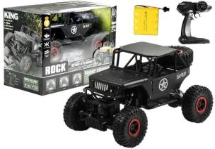 Opakowanie Auto Zdalnie Sterowane Jeep R/C 1:18 Czarne